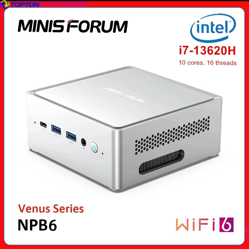 Amazon.co.jp: MINISFORUM Venus Series NPB6 ミニPC Core i7