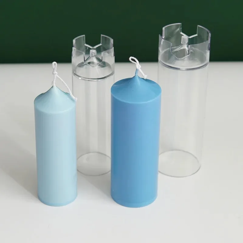Vintage 3D Cylinder Candle Mold Kit