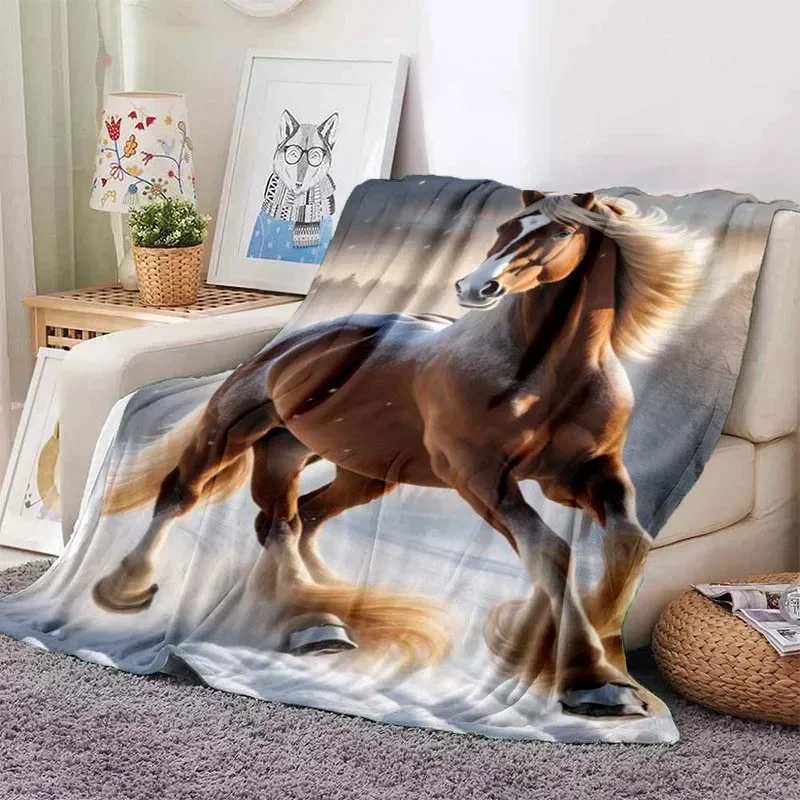 3d-cartoon-horse-flannel-blanket-for-home-travel-and-gifts