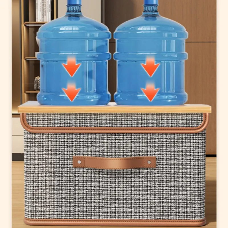 Large Capacity Clothes and Quilt Storage Box Foldable Clothes Organizer with Lid T-Shirt Pants Storage Closet Organizer Home Dra 5