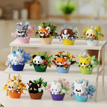 Cute Animal Dessert Bouquet Night Light 1