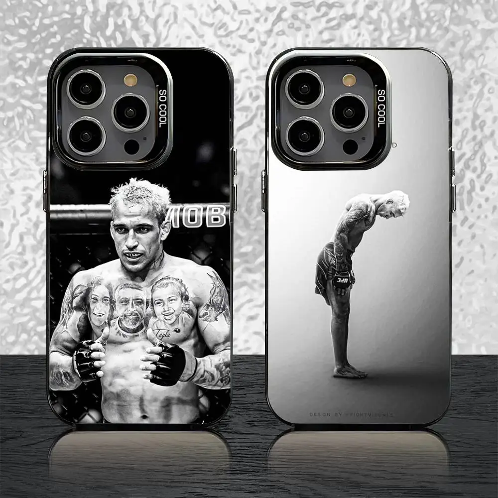 Charles Oliveira Black Candy Matte Shockproof Phone Case