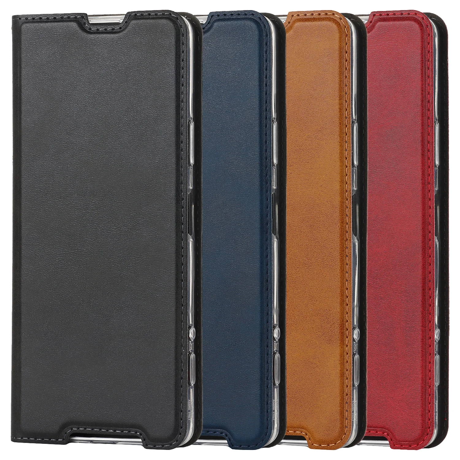 Premium Leather Case for Sony Xperia Pro-I / Sony Pro-i Retro Flip Case Magnetic Adsorption Cover Fundas Coque + 1 Lanyard 6