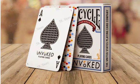 Peter X - Bicycle Invoked Playing Cards (Marked Deck) Magic tricks ( 58 Store Download )