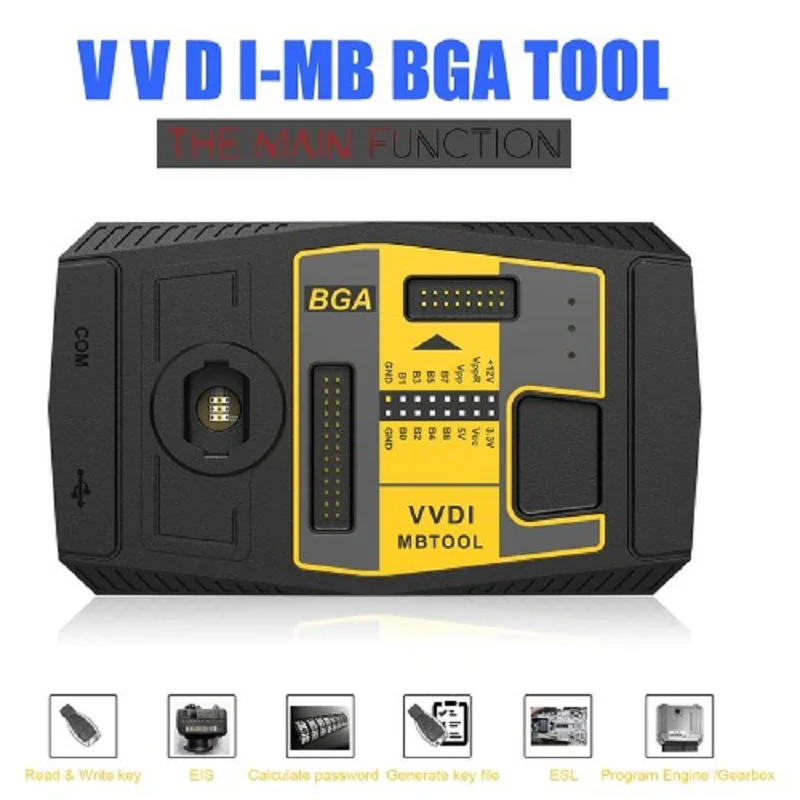 Xhorse VVDI MB BGA Tool VVDI MB V5.1.6 Mercedes Benz Key Programming Tool XHORSE MAX PRO PROG