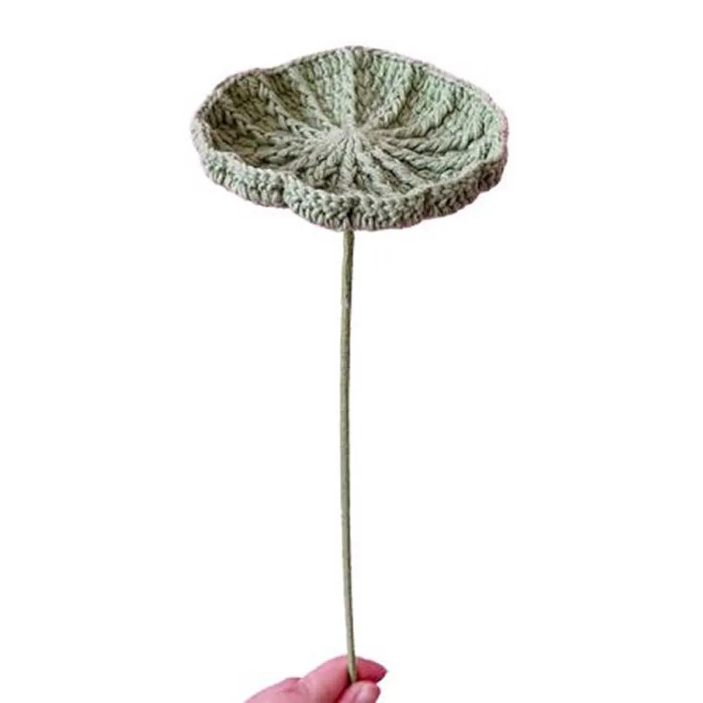 Crocheted Handmade Artificial Flower Finished Product Simulated Flower Wedding Venues Handmade Crocheted Hotels 2