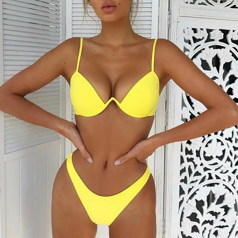 2 pièces Sexy Fees aillots de Bain d'été Bikini Enseble Soutien 2 pièces Sexy Fees aillots de Bain d'été Bikini Enseble Soutien