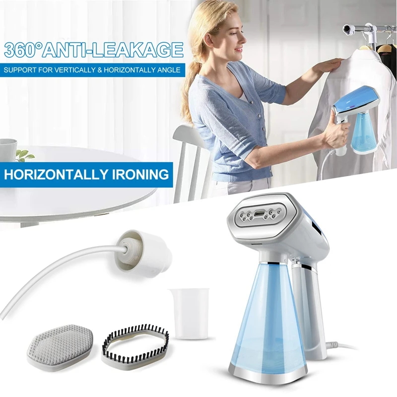 

1600W Folding Handheld Hanging Ironing Machine Portable Steam Ironing Machine Garment Steamer For Home Travel EU Plug
