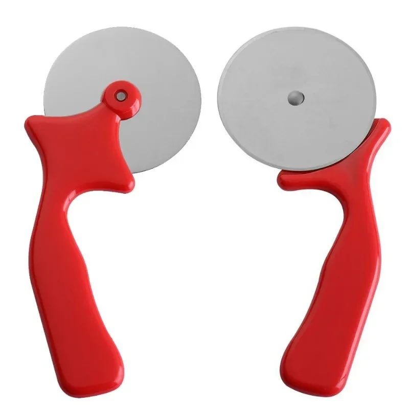 Pizza Wheel Cutter 304 Steel Rolling Knife Pastry Dough Cutters Roller DIY Biscuit Baking Tools Manual Noodle Roll Kitchen Tool pizza cutter roller cutter