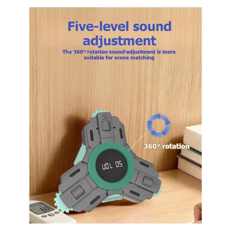 감압 도구 카운터 3In1 전자식 정확한 계산 + 타이머 및 걸음 수 계산 휴대용 간편 작동 핑크