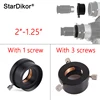 StarDikor 2 to 1.25 Inch Eyepiece Adapter Telescope Astronomy 50.8mm to 31.7mm Metal Adapter For Binoculars Monocular 1
