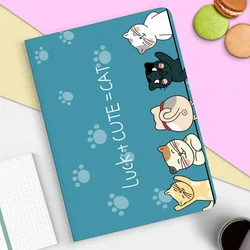 Cartoon Cats Pattern Kids Tablet Cover - PU Leather for Honor Pad X8Pro 11.5 (Maopipi)
