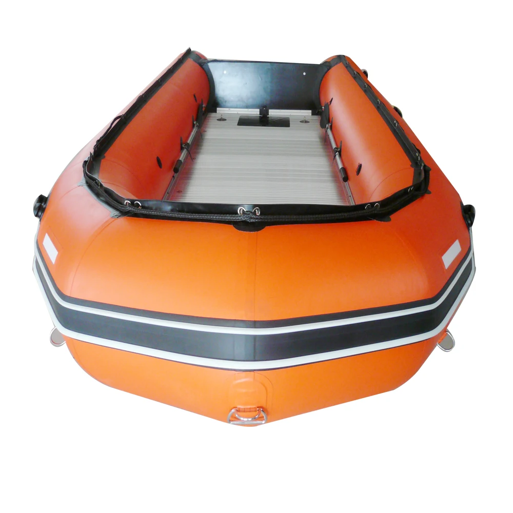 inflatable aluminum floor boat rowing boat pontoon with 0.9/1.2mm pvc material 3m 3.3m 3.6m 3.8m 4m 4.2m 4.5m 4.8m
