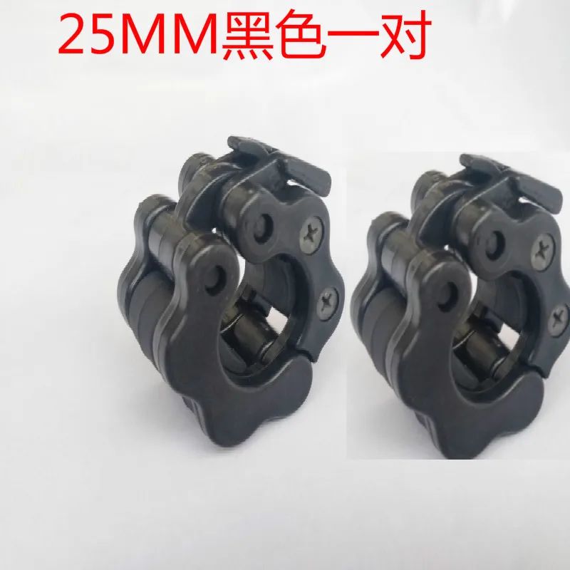 25mm black pair