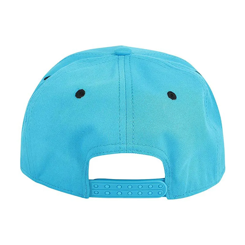 Baseball caps PANGKB brand difuzed cap cartoon big eyes cookie bite blue snapback hat adults outdoor travel adjustable sun sports cap