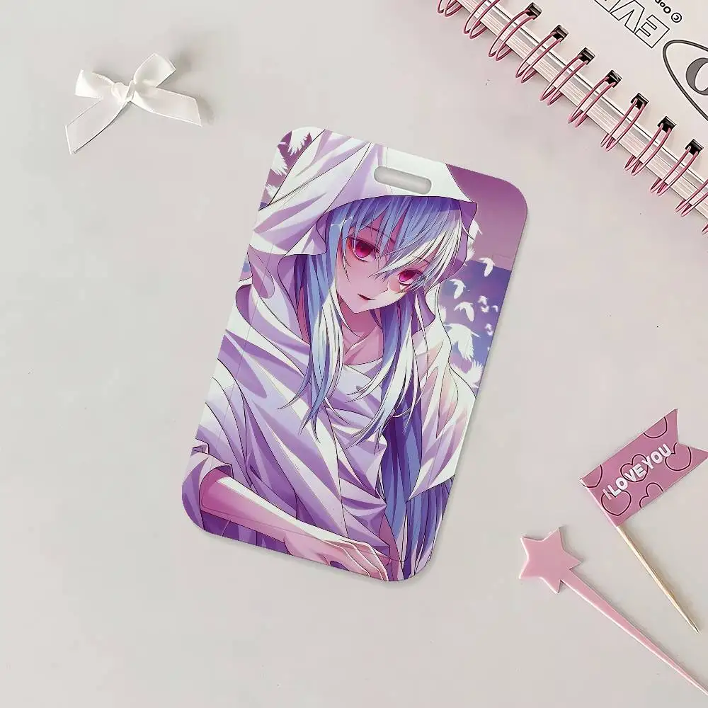 Anime Rimuru Tempest Ausweishalter mit Umhängeband für Büro, Schule, Namenskarte, Ausweishülle – Detail 8