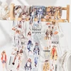 1 Roll / Set PET Tape Fashion Girl Series Magazine Junk Journal Decoration Scrapbook Tape for DIY Kraft Custom Tape 5