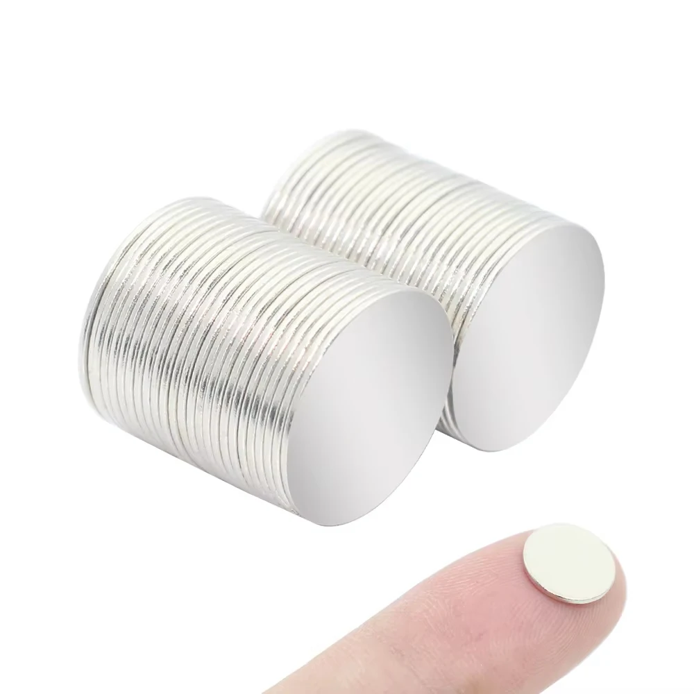 Neodymium Disc Magnets 10x1mm Super Strong Fridges DIY Building Scientific Craft Office Use