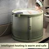 220V Constant Temperature Heating Bath Bucket Foldable Bath Bucket Children and Adults Sweat Sauna Heating Bath Bucket 1