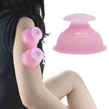 

1pc Family Full Body Cupping Massage Helper Vacuum Suction Cans Silicone Cupping Cups Anti Cellulite Therapy Massager jar EK