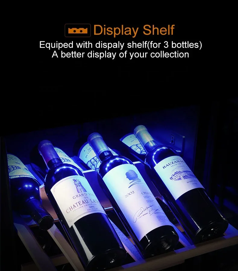 Sale The Best Luxury Commercial Single Zone Big Red Wine Room Refrigeration Unit Refrigerator Cellar for Furniture Kitchen