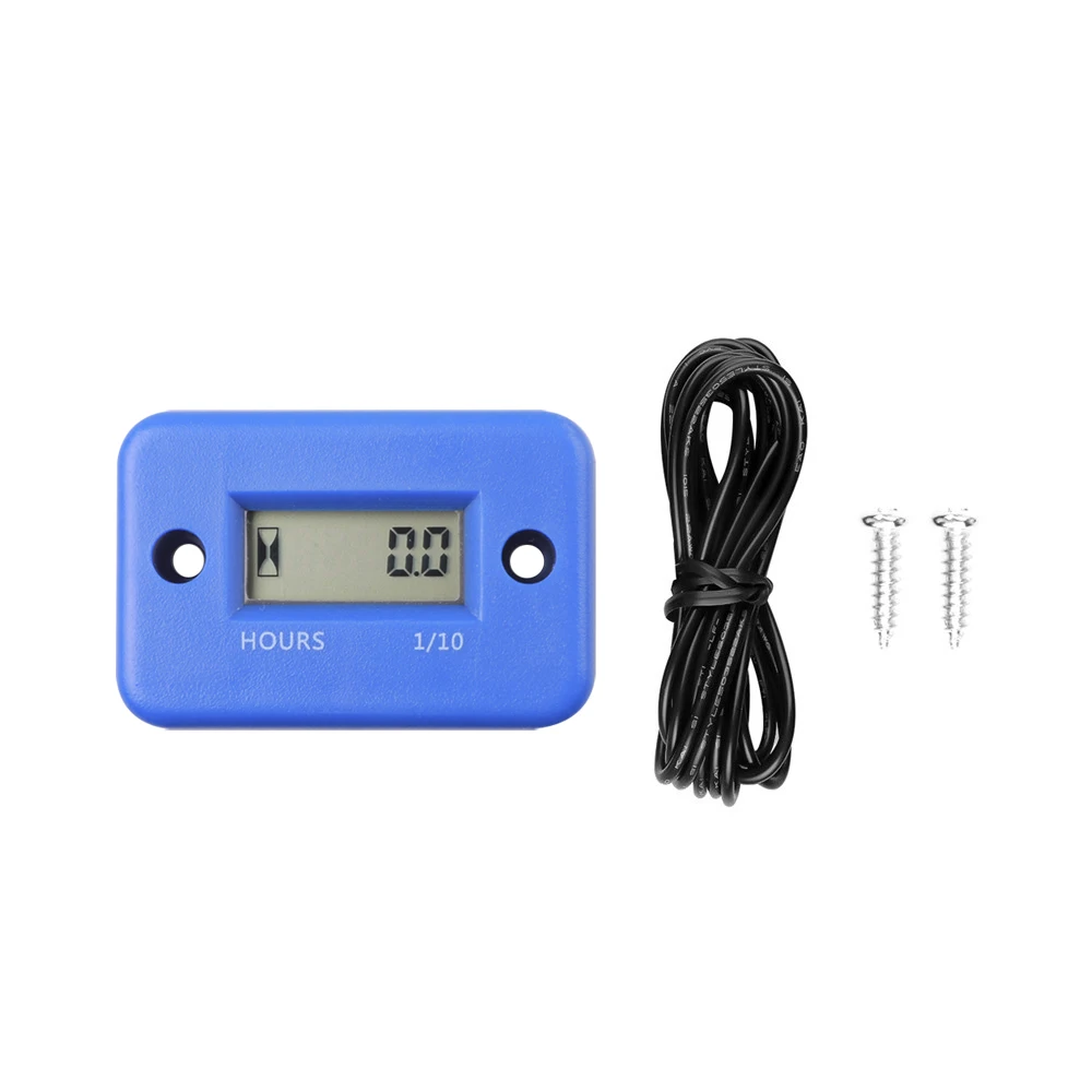 Digital Hour Meter LCD Counter For ATV Motorcycle Instruments Clocks thumbnail 4