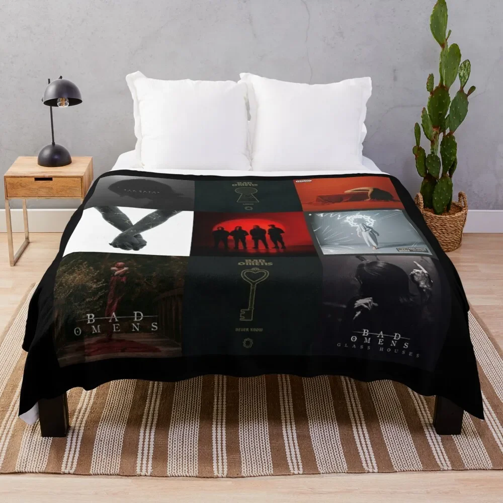 

Bad Omens all albums, popular singles and members Throw Blanket Soft Plush Plaid Summer Blankets