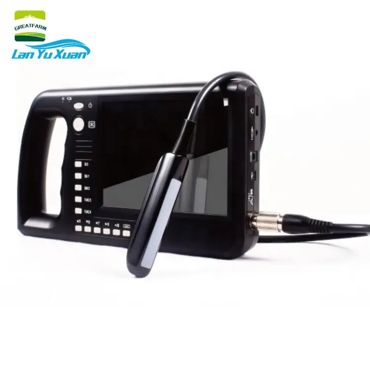 

7 Inch LCD Screen Portable Veterinary Ultrasound Scanner Probe Ultrasound Machine for Cattle Cow Pig Sheep
