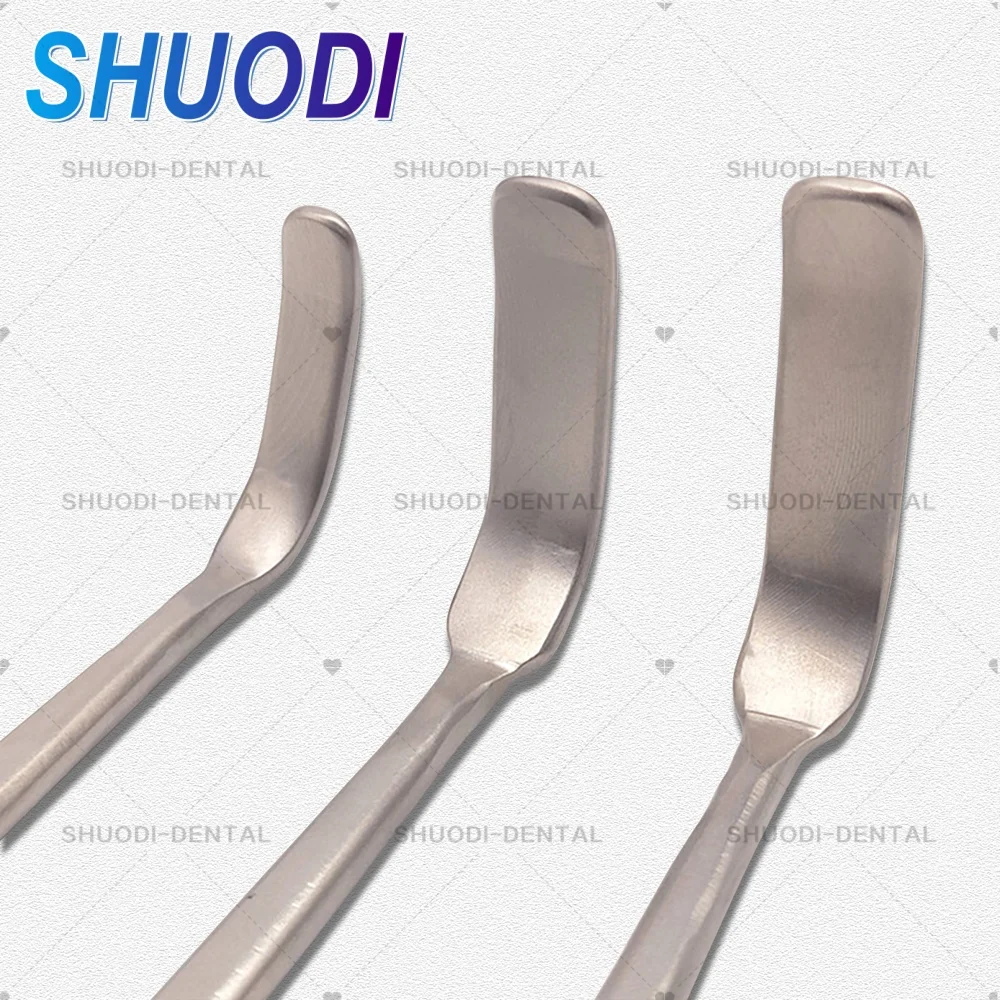 Dental Retractor Cheek Tissue Surgery Retractor Kocher-Langenbeck Retractor  Stainless Steel Surgical Instruments 6