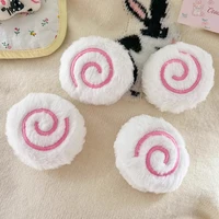 Fish Plate Cartoon Hair Clip Women's Bangs Pink Plush Side Clip Simple Sweet Girls Hairpin Girl Winter Hair Accessories