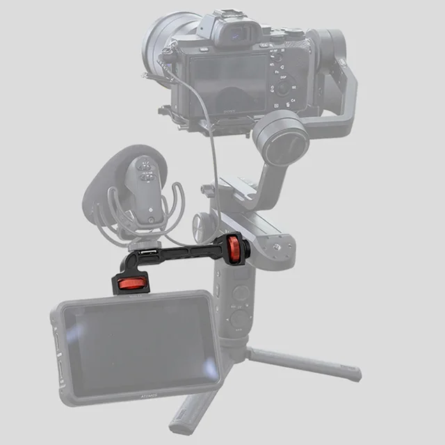 Supporto Monitor Regolabile Per DJI Ronin-S/SC - Angolazione Aggiustabile Per Riprese - Foto 9
