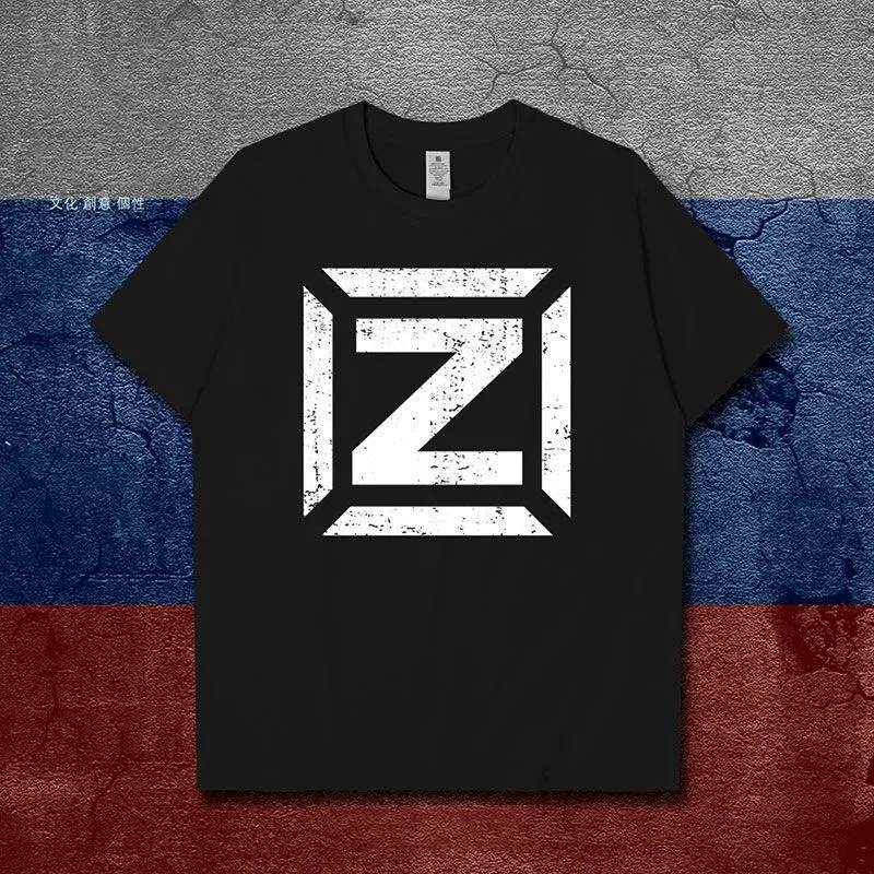 

Summer 100% Cotton Casual Russian Victory Z Men T Shirt Short sleeve O-neck Fashion Women T-shirt Male loose Tops Unisex