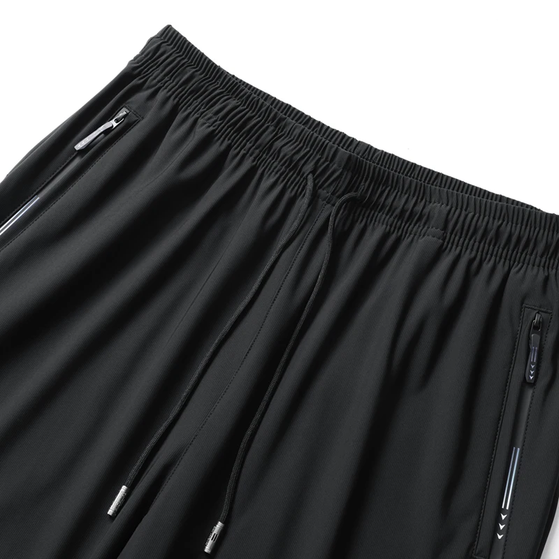 CHRLCK Men's Camping Hiking Pants Summer Quick Drying Ice Silk Fishing Sport Outdoor Breath Trousers For 40-140KG