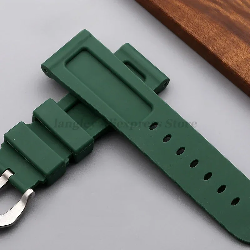 Versatile Sport Silicone Rubber Watch Band - Multiple Size Options