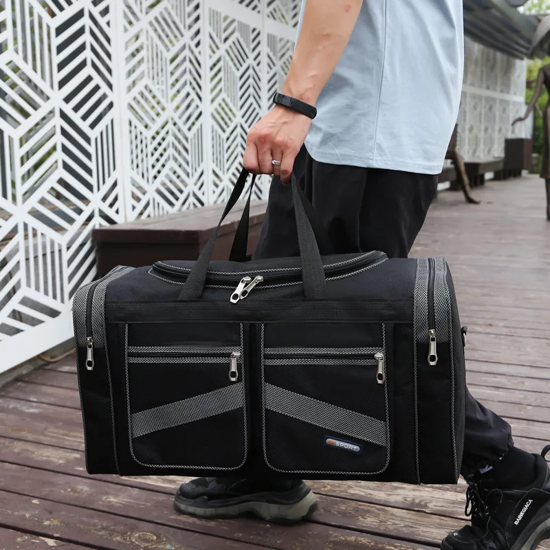 

Foldable Travel Duffle Men Women Luggage Package Handbag Large Travelling Bags Waterproof Shoulder Carry On Weekend Bag XA509F