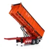 2 Axles RC Metal Trailer 1/14 RC Hydraulic Dump Trailers with Electric Legs for TAMIYAYA RC Tractor Truck Car Dumper Model Toys 3
