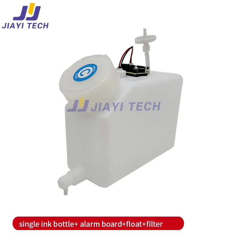 1.8L 연속 잉크 공급 시스템 Ciss 잉크 탱크 키트 Allwin 에코 솔벤트 UV 프린터용 플로트 교반 모터가 있는 잉크 카트리지