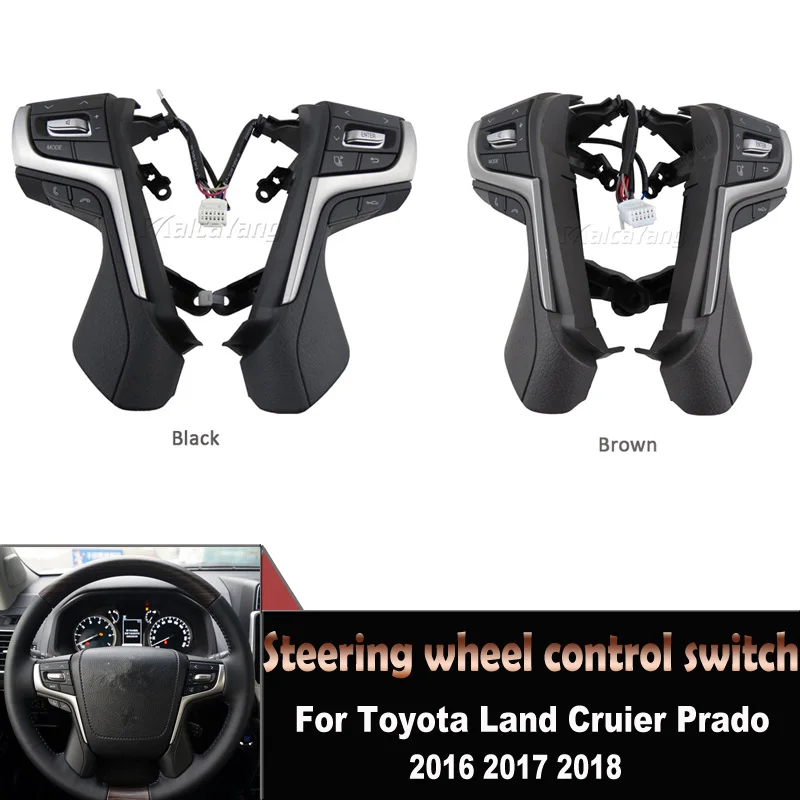 

Новая кнопка управления звуком на руль 84250-60440 84250-0N160 для Toyota Lander Cruiser 2016-для Lander Cruier Prado 2018-