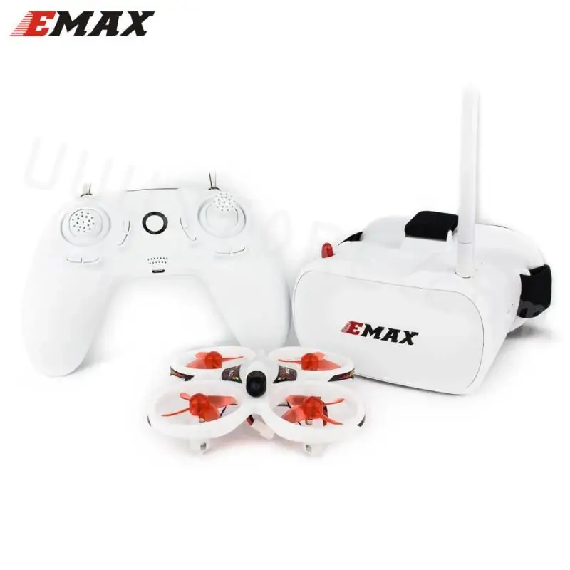 

EMAX EZ Pilot 82MM Mini 5.8G Indoor FPV Racing Drone With Camera Goggle Glasses RC Drone 2~3S RTF Version for Beginner RC Model