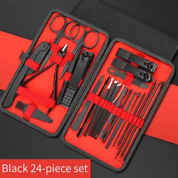 Nail Clipper Set Set Convenient Beauty Tools Nail Clipper Manicure Nail Trimmer Pedicure Knife Ear Peeling Knife Nail Manicure T 7