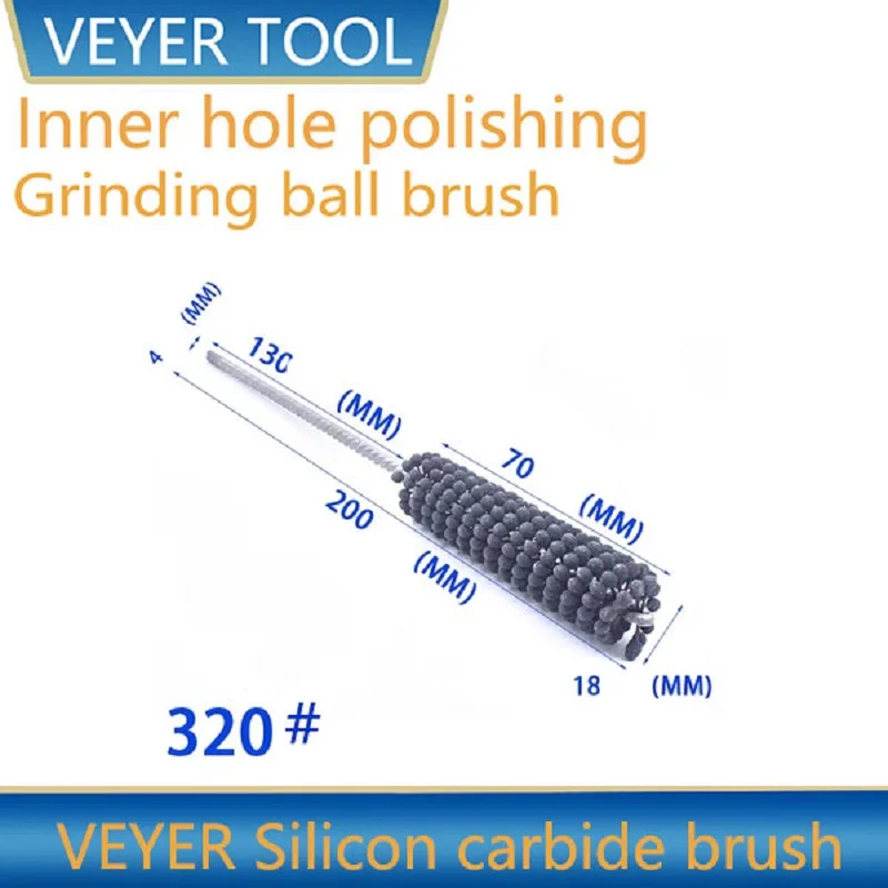 VEYER Deburring Flex Honing Balls CNC Brush Polish Cylinders Hone Tool for Small Engines 8mm