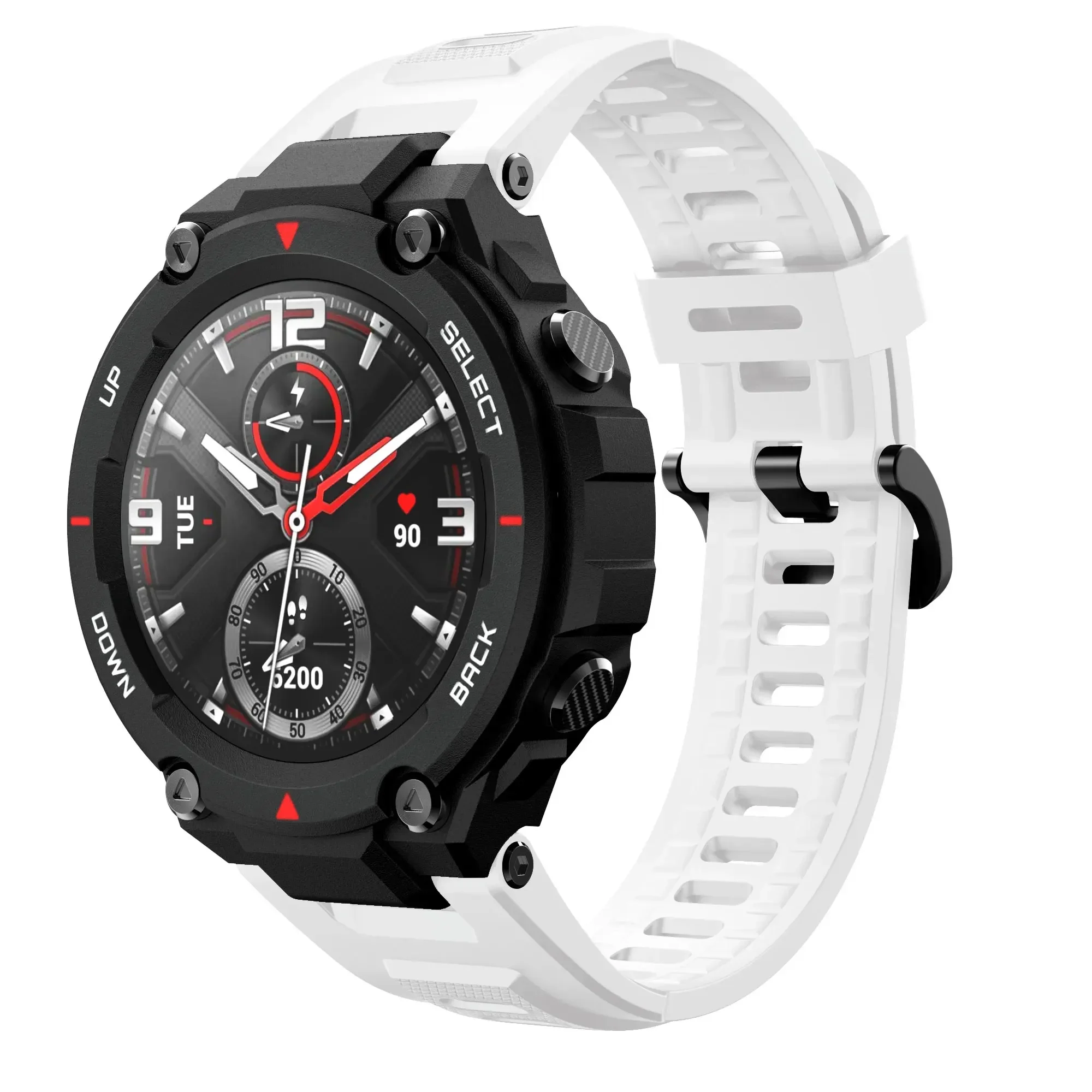 Silicone Sport Watch Band - Durable and Replaceable Accessory Bracelet