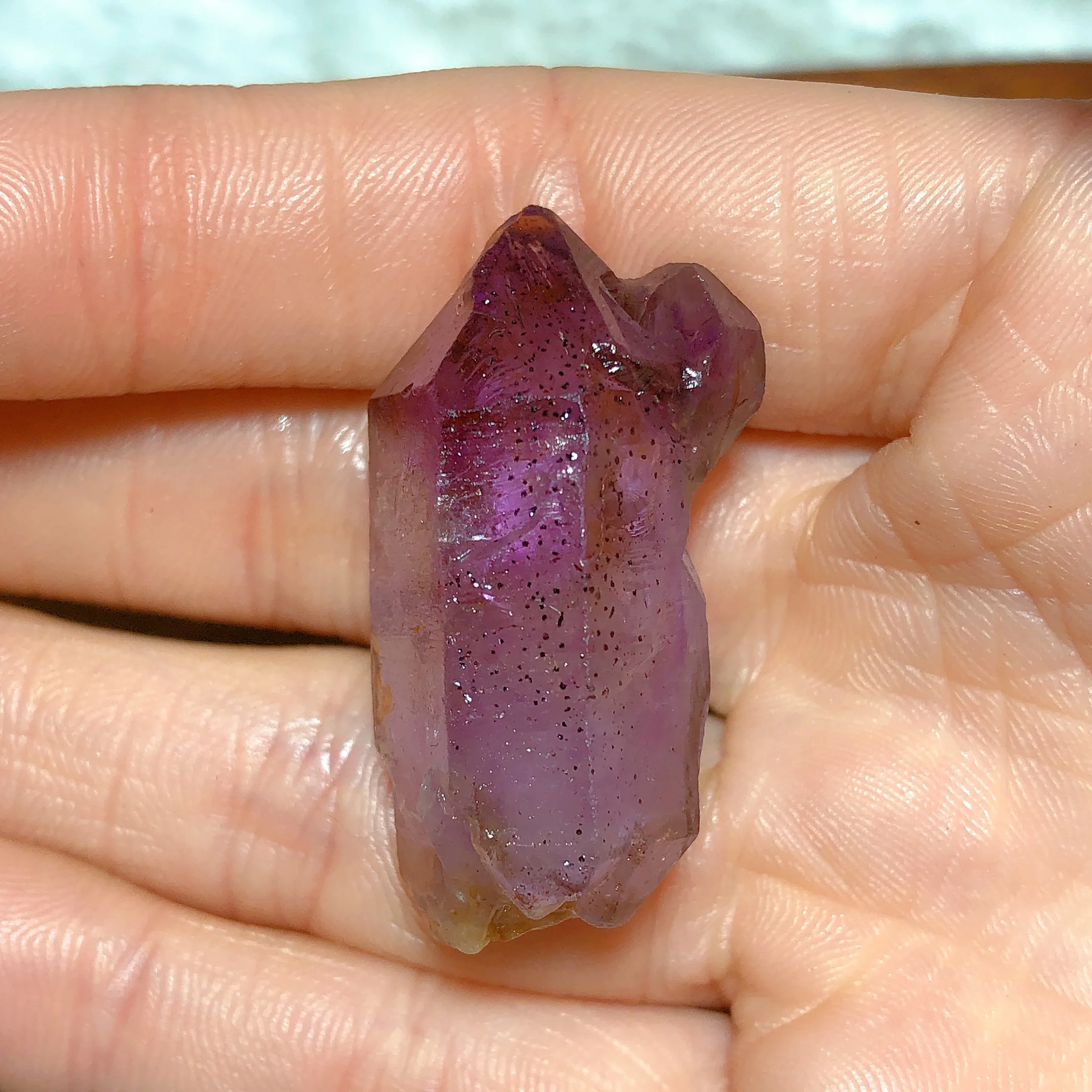 Natural Crystal Super Seven Specimen Raw Stone Gemstones Rainbow Flashy Mineral Energy Home Decorations Room Decor Gift 5