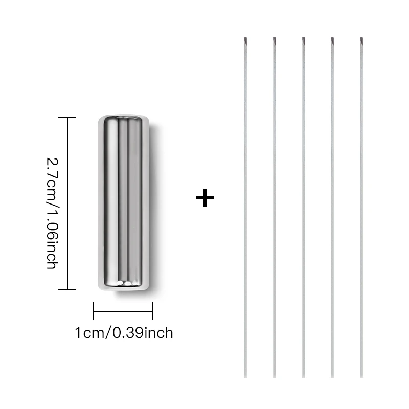 6-piece Heart-shaped Cat Eye Magnet Stick Set Nail Art Tools DIY Magnet Stick Magnetic Polish Effects Nail Art Supplies Magnetic Nail Art Tools Cat Eye Nail Tool Magnetic Nail Tools Magnetic Nail Pen