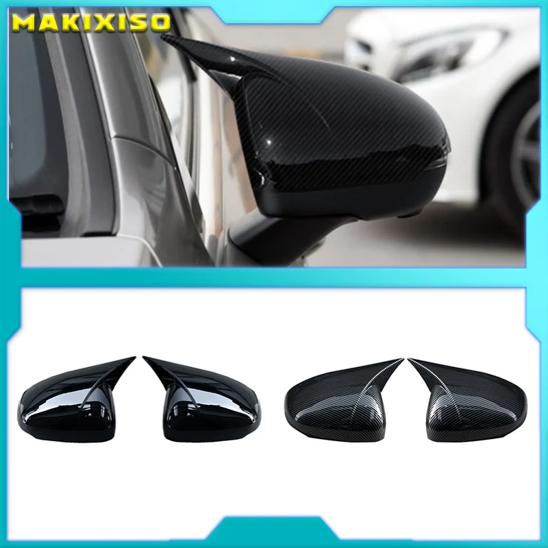 Car Rear View Mirror Plastic Sticker Trim Cover For Mercedes Benz A Class W177 A180 A200 A220 A250 2019+ Accessories Car Styling