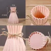 Plastic Flower Vase Cannot Hold Water Dry Flower Bottle Home Decor Modern Flowerpot Waist Cinching Room Decoration Floreros 3