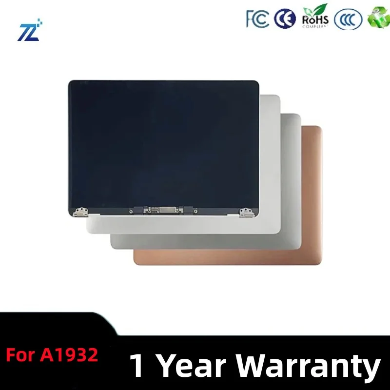 

Late2018 mid2019 EMC 3184 OEM ноутбук, полный светодиодный экран, панель монитора для MacBook Air 13 дюймов retina a1932, Полный ЖК-дисплей в сборе