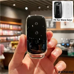Premium Car Key Cover - Sleek Protective Shell - Galaxy EX5 (Style 3 - Black)