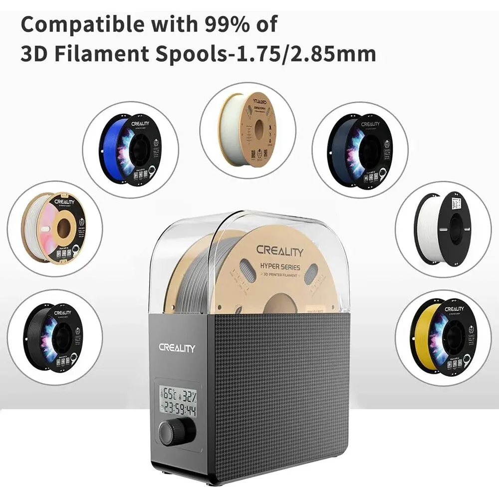 Creality 필라멘트 건조기 2.0 1KG 3D 프린터 필라멘트 PLA PETG ABS TPU 용 1.75 2.85 3.00 3D 필라멘트와 호환 가능