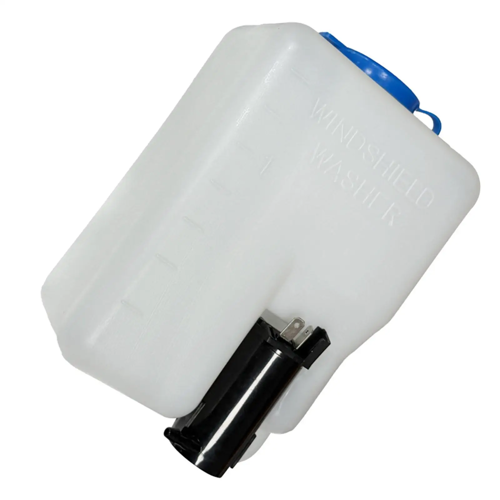 윈드실드 와셔 탱크 키트 1.5L PP(와셔 호스 노즐 스위치 포함) 차량 유리 와이퍼 청소용 범용 장착